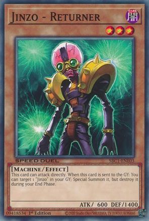 Image of Jinzo - Returner [SBC1-ENE03] Common