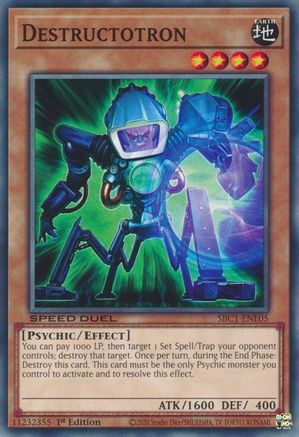 Image of Destructotron [SBC1-ENE05] Common