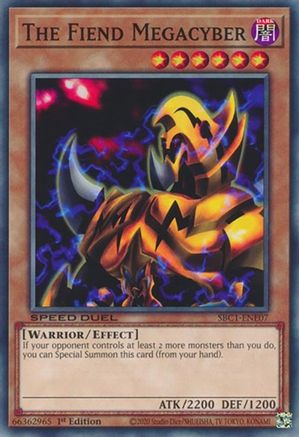 Image of The Fiend Megacyber [SBC1-ENE07] Common