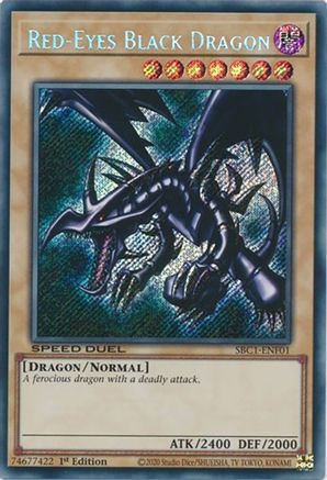 Image of Red-Eyes Black Dragon [SBC1-ENF01] Secret Rare
