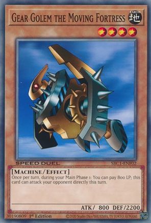 Image of Gear Golem the Moving Fortress [SBC1-ENF02] Common