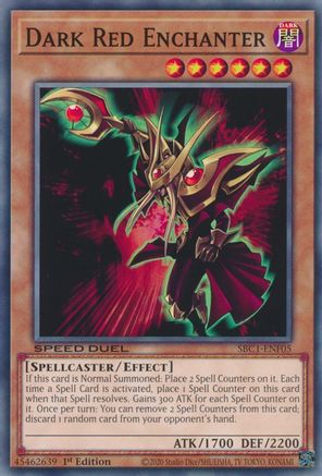 Image of Dark Red Enchanter [SBC1-ENF05] Common