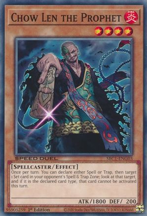 Image of Chow Len the Prophet [SBC1-ENG03] Common