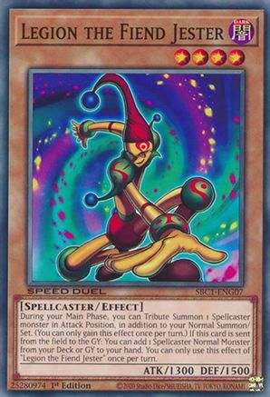 Image of Legion the Fiend Jester [SBC1-ENG07] Common
