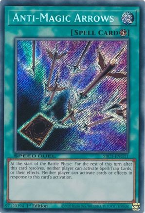 Image of Anti-Magic Arrows [SBC1-ENG11] Secret Rare