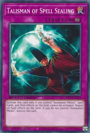 Image of Talisman of Spell Sealing [SBC1-ENG17] Common