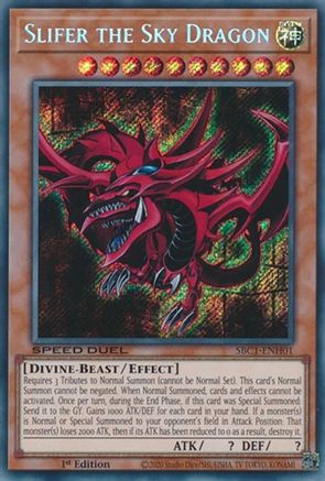 Image of Slifer the Sky Dragon [SBC1-ENH01] Secret Rare