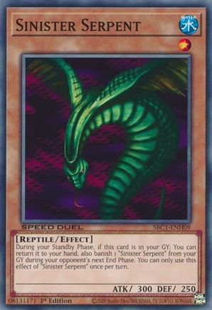 Image of Sinister Serpent [SBC1-ENH09] Common