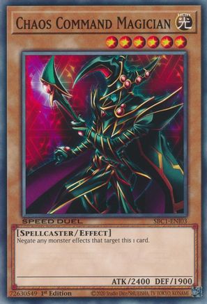 Image of Chaos Command Magician [SBC1-ENI03] Common