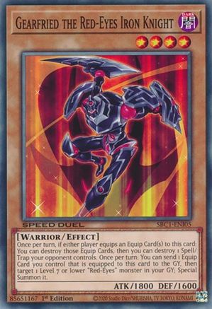 Image of Gearfried the Red-Eyes Iron Knight [SBC1-ENI05] Common