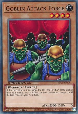 Image of Goblin Attack Force [SBC1-ENI06] Common