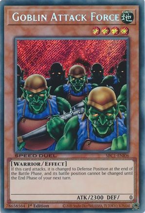 Image of Goblin Attack Force [SBC1-ENI06] Secret Rare