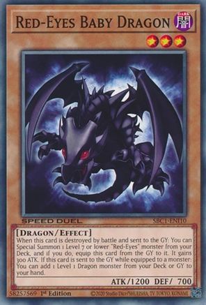 Image of Red-Eyes Baby Dragon [SBC1-ENI10] Common