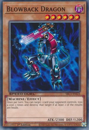 Image of Blowback Dragon [SBC1-ENI23] Common