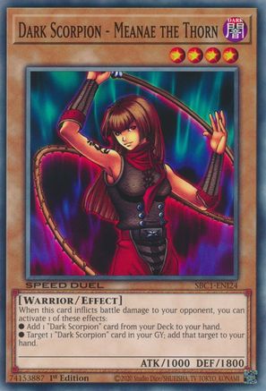 Image of Dark Scorpion - Meanae the Thorn [SBC1-ENI24] Common