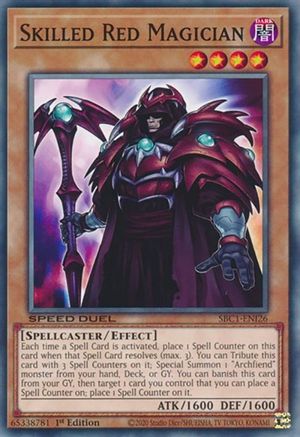 Image of Skilled Red Magician [SBC1-ENI26] Common