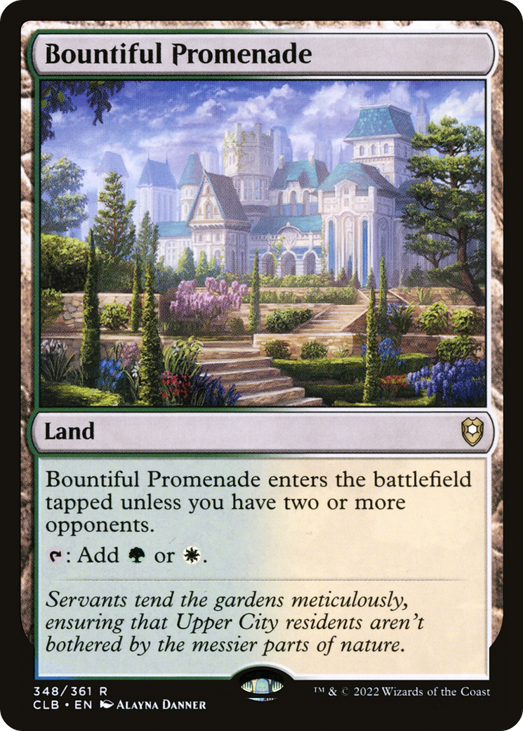Image of Bountiful Promenade [Commander Legends: Battle for Baldur's Gate]