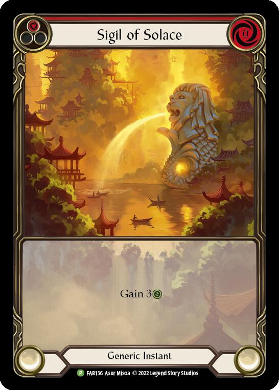 Image of Sigil of Solace [FAB0136] (Promo)  Rainbow Foil