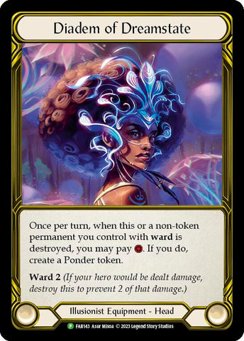 Diadem of Dreamstate (Golden) [FAB143] (Promo)  Cold Foil