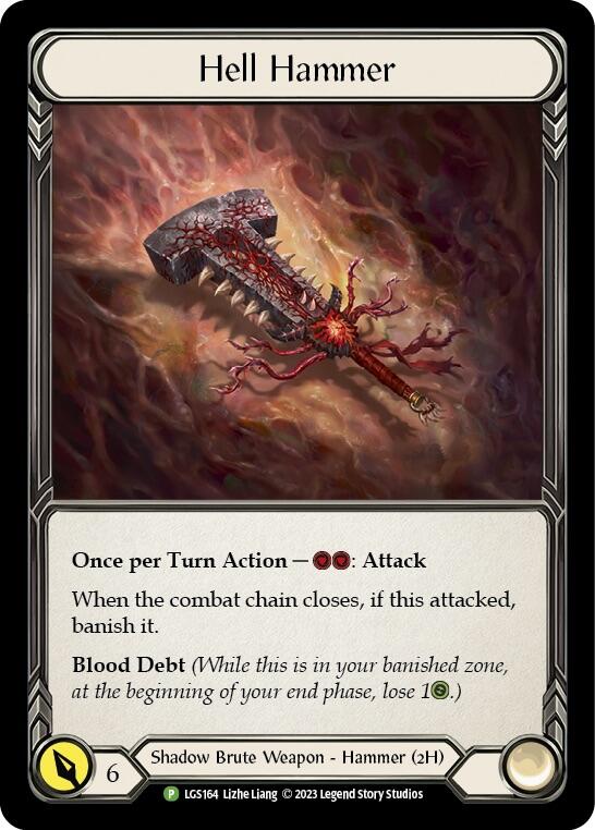 Image of Hell Hammer [LGS164] (Promo)  Cold Foil