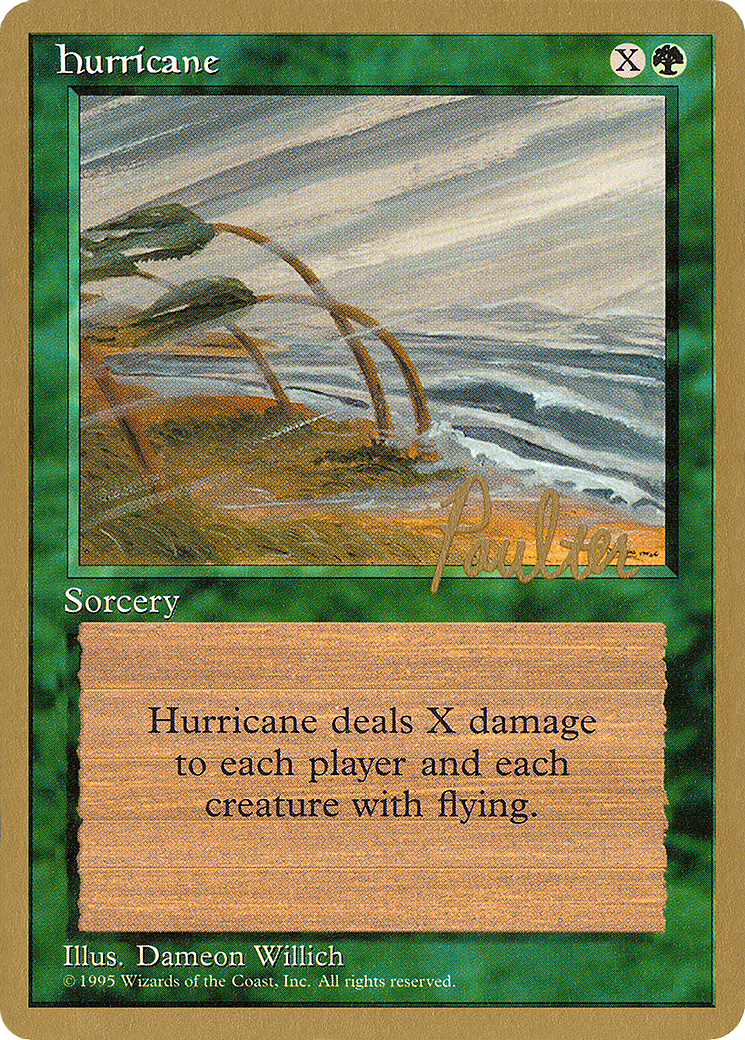 Image of Hurricane (Preston Poulter) [Pro Tour Collector Set]