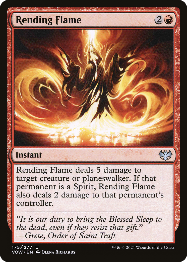 Image of Rending Flame [Innistrad: Crimson Vow]