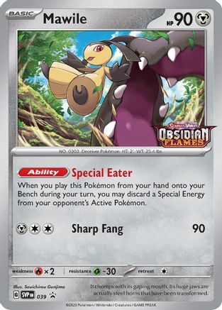 Image of Mawile (039) (Stamped) [Scarlet & Violet: Black Star Promos]
