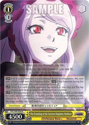 Image of The Founding of the Sorcerer Kingdom, Shalltear [Nazarick: Tomb of the Undead Vol.2]