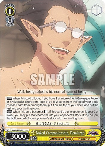 Image of Naked Companionship, Demiurge [Nazarick: Tomb of the Undead Vol.2]