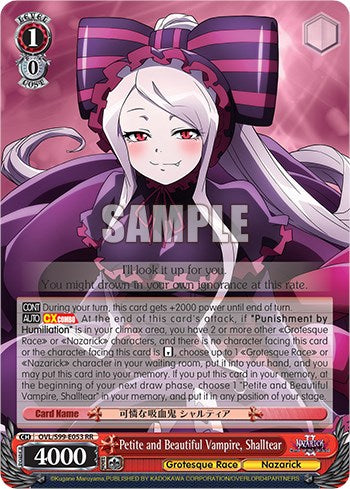 Image of Petite and Beautiful Vampire, Shalltear [Nazarick: Tomb of the Undead Vol.2]