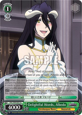 Image of Delightful Words, Albedo [Nazarick: Tomb of the Undead Vol.2]