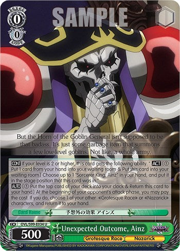 Image of Unexpected Outcome, Ainz [Nazarick: Tomb of the Undead Vol.2]