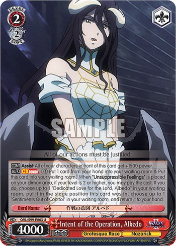 Image of Intent of the Operation, Albedo [Nazarick: Tomb of the Undead Vol.2]