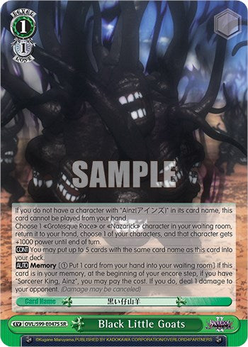 Image of Black Little Goats [Nazarick: Tomb of the Undead Vol.2]