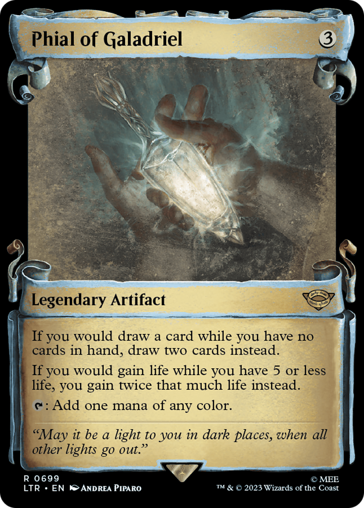 Image of Phial of Galadriel [The Lord of the Rings: Tales of Middle-Earth Showcase Scrolls]