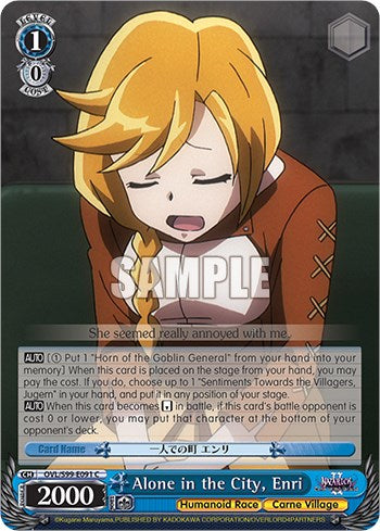 Image of Alone in the City, Enri [Nazarick: Tomb of the Undead Vol.2]
