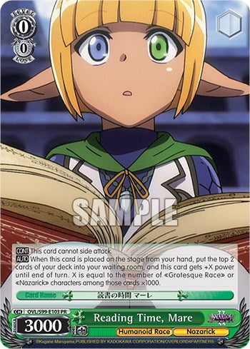 Image of Reading Time, Mare [Nazarick: Tomb of the Undead Vol.2]