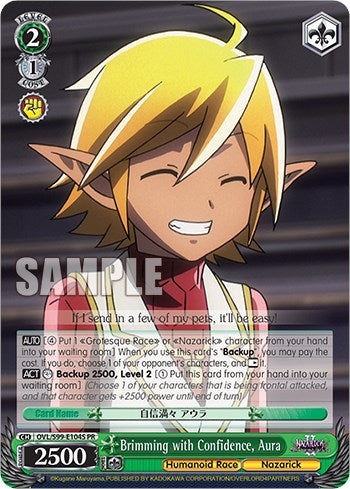 Image of Brimming with Confidence, Aura [Nazarick: Tomb of the Undead Vol.2]