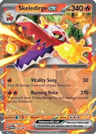 Image of Skeledirge ex (034) [Scarlet & Violet: Black Star Promos]