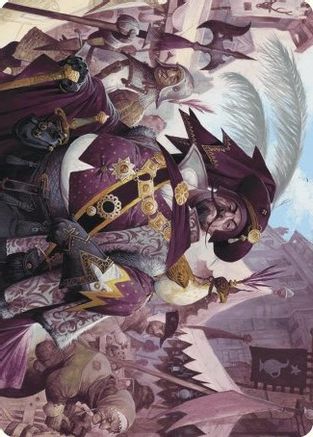 Image of Discerning Financier Art Card (ASWOE-002) - Art Series: Wilds of Eldraine