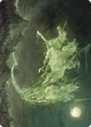 Image of Moonshaker Cavalry Art Card (ASWOE-005) - Art Series: Wilds of Eldraine