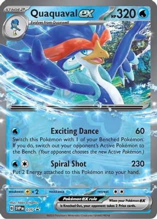 Image of Quaquaval ex (035) [Scarlet & Violet: Black Star Promos]