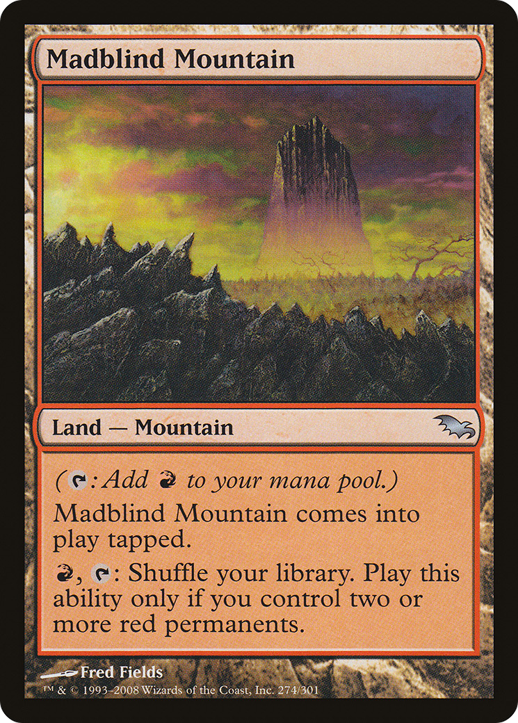 Image of Madblind Mountain [Shadowmoor]