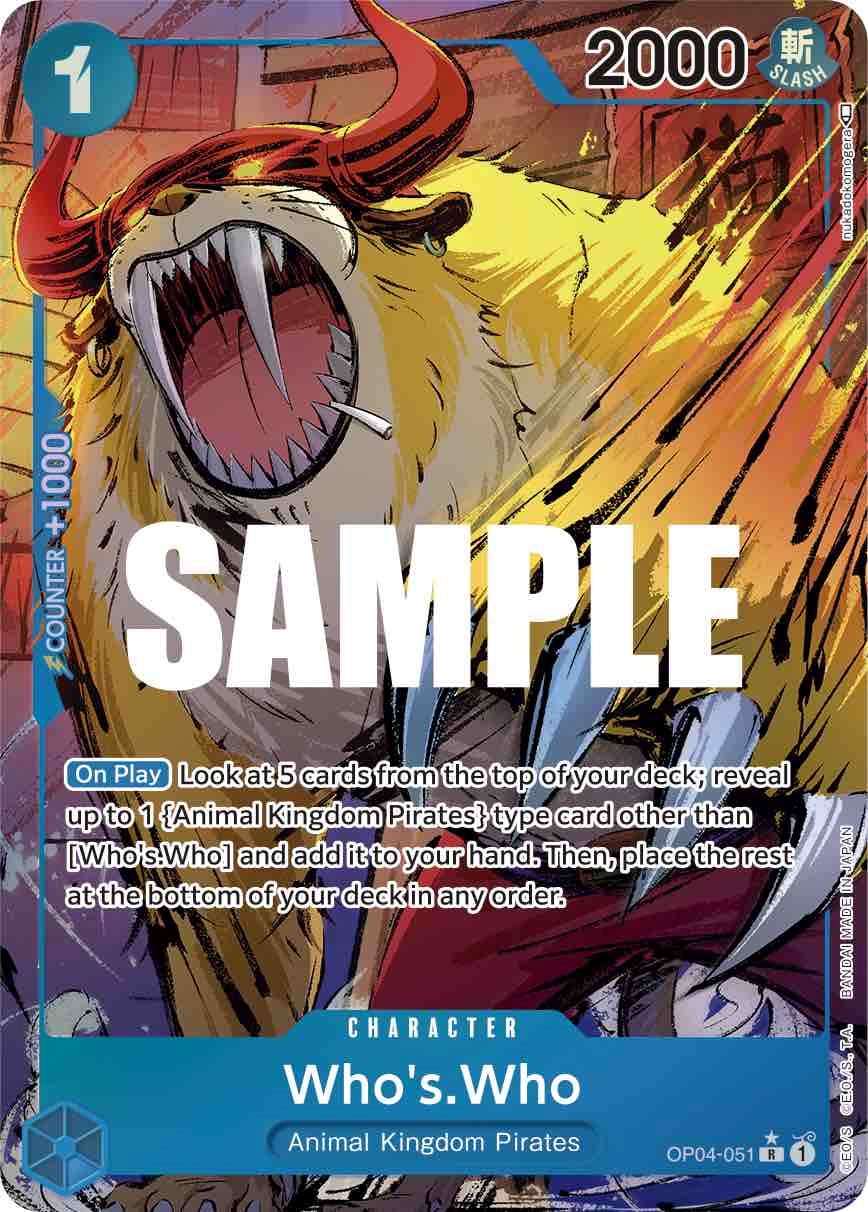 Image of Who's.Who (Alternate Art) [Kingdoms of Intrigue]
