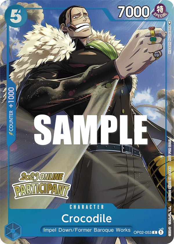 Image of Crocodile (Online Regional 2023) [Participant] [One Piece Promotion Cards]
