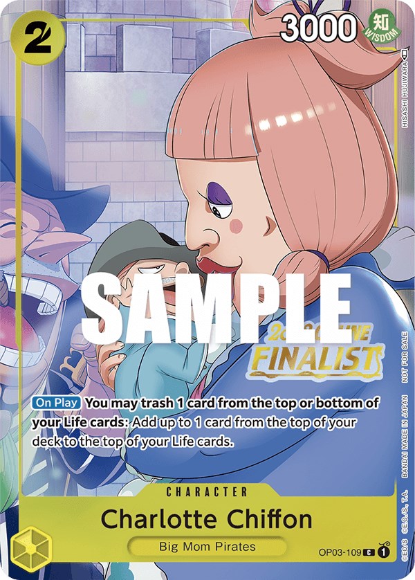 Image of Charlotte Chiffon (Online Regional 2023) [Finalist] [One Piece Promotion Cards]