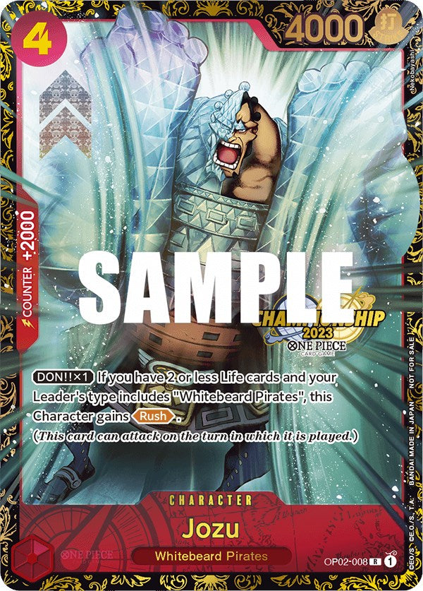 Image of Jozu (Championship 2023) [One Piece Promotion Cards]