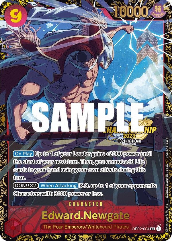 Image of Edward.Newgate (Championship 2023) [One Piece Promotion Cards]