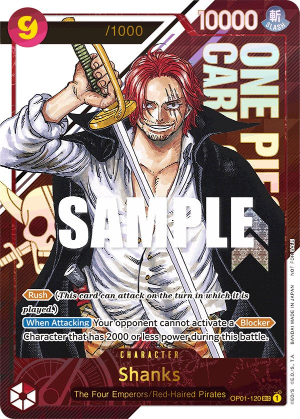 Image of Shanks (Championship 2023) [Serial Number] [One Piece Promotion Cards]