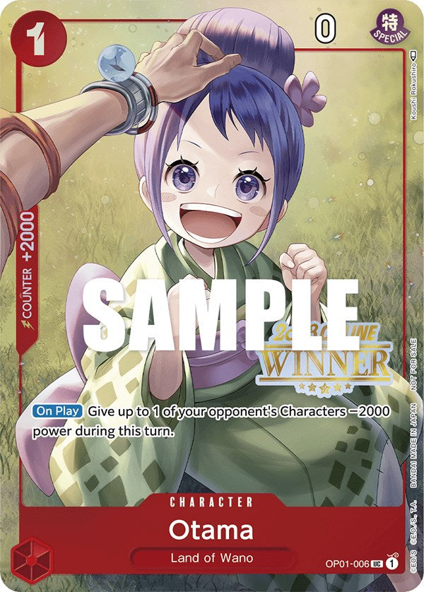 Image of Otama (Online Regional 2023) [Winner] [One Piece Promotion Cards]